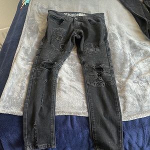 Reason brand ripped skinny jeans